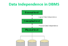 What is Data Independence in DBMS